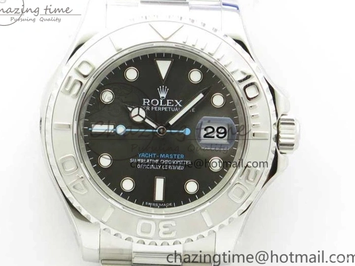 Edition Bracelet SS Yacht-Master Steel Best ARF 116622 SH3135 904L 1:1 Dial Gray on 0515